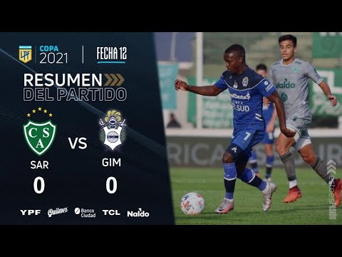Copa De La Liga | Fecha 12 | resumen de Sarmiento - Gimnasia