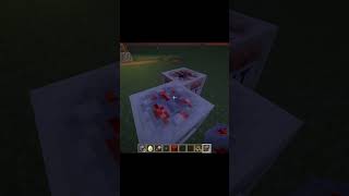 レッドストーン鉱石入りとTNT入りのサルファーキューブをぶつけ合わせて着火できるか確認 #shorts #minecraft #tnt