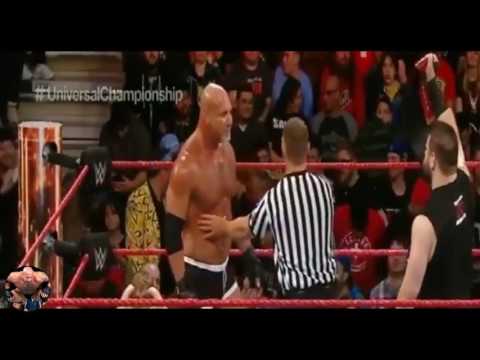 WWE Fastlane 2017   Goldberg vs Kevin Owens Full Match