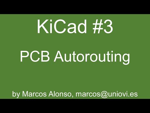 KiCad #3: PCB Autorouting
