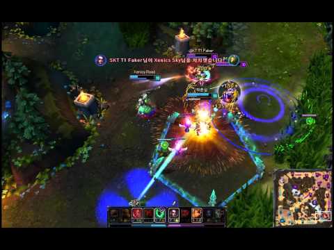 SKT T1 Faker Vayne ft Leona