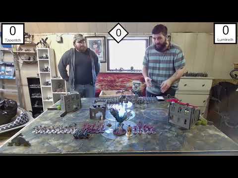 Disciples of Tzeentch vs Lumineth Realm-lords