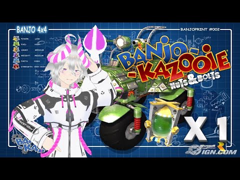 Can i beat Banjo Kazooie Nuts and Bolts while being able to use one of each parts?