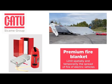 CATU fire blanket video
