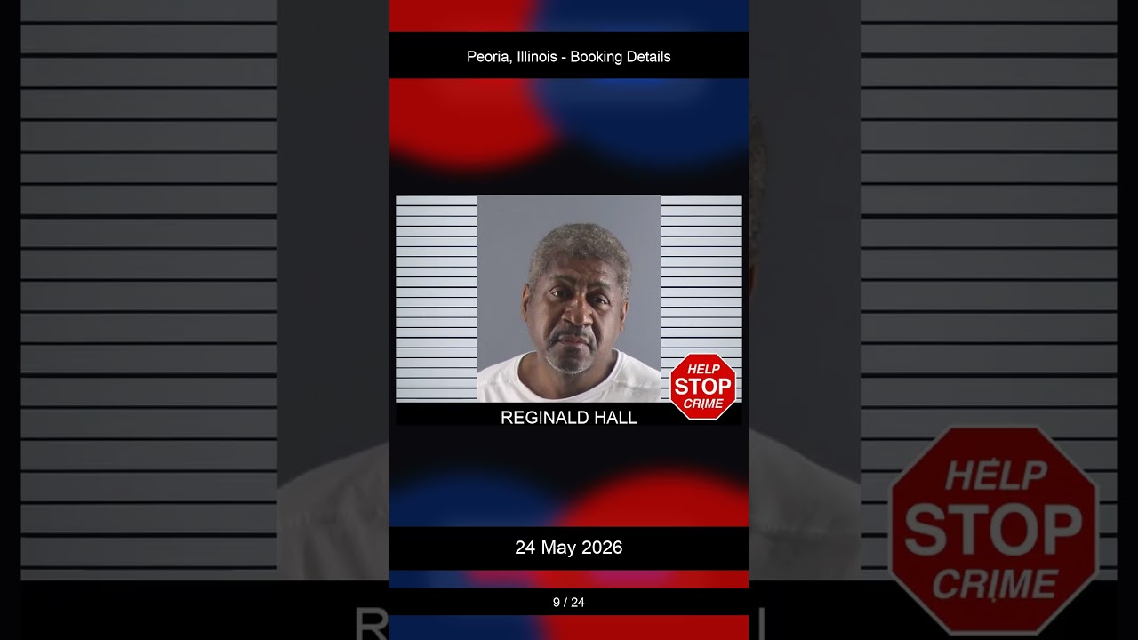 Peoria County, Illinois Booking Records — May 24, 2026