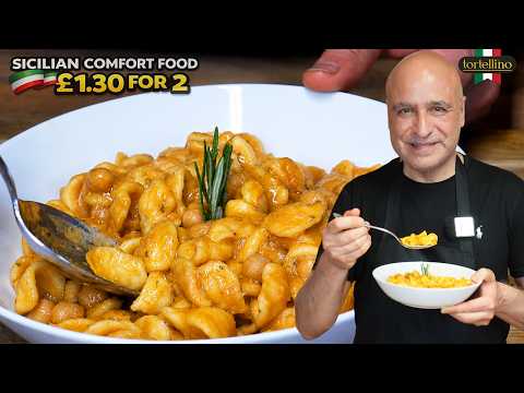 How Italians Make Creamy Chickpea Pasta for Almost Nothing | Food That Looks After You Series
