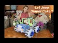 Thom S 4x4 Jeep Diaper Cake Tutorial