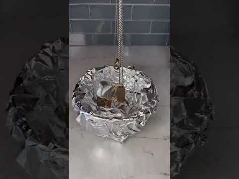 How To Clean Silver Jewelry! #homehacks #jewellery #diycleaner #bakingsoda #elnazhamai