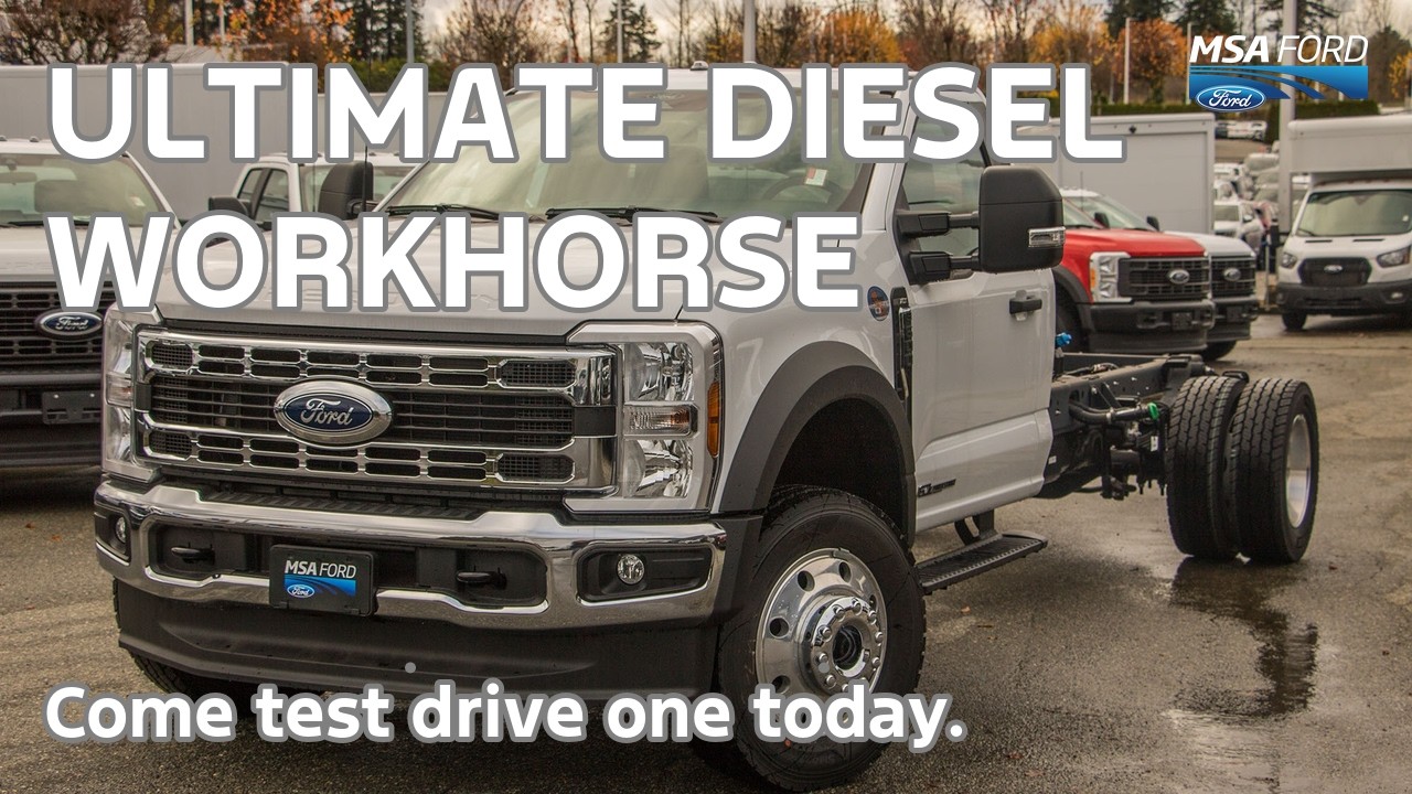 2024 Ford F600 XLT 4x4 Diesel Walkaround | MSA Ford Abbotsford