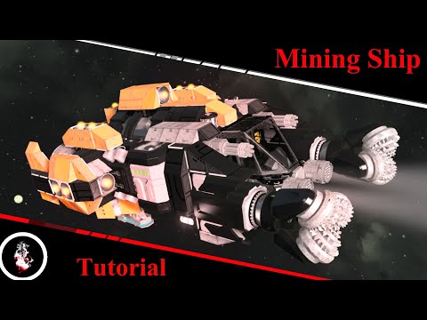 Space Engineers - How to make a Hydrogen Mining Ship