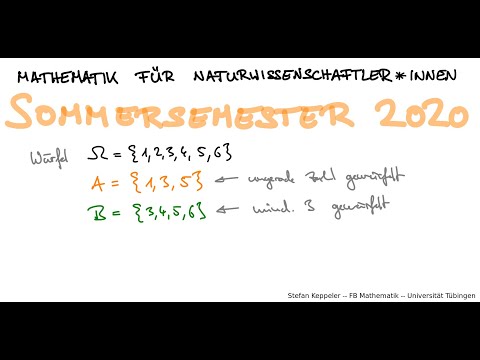Bedingte Wahrscheinlichkeiten 2 - Beispiel: Würfeln