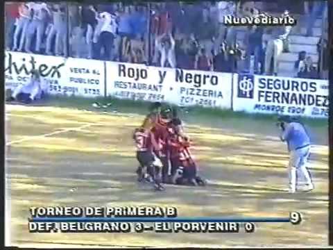 Defensores de Belgrano 3 - El Porvenir 0 (Primera B Apertura 1994)