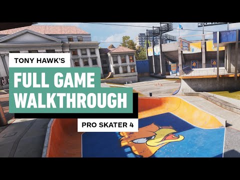 Tony Hawk's Pro Skater 4 Walkthrough - All Goals, Collectibles, Panda Plushies