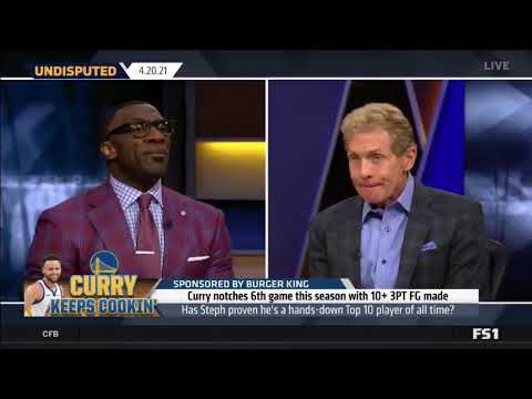UNDISPUTED | Skip Bayless: Steph Curry is not yet in Skip's Top 20 All Time