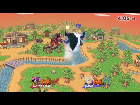 Smash 4 Fatality? (Captain Falcon) vs LIFE (Cloud)