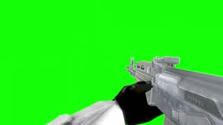 AK-74 у високій якості Зелений фон