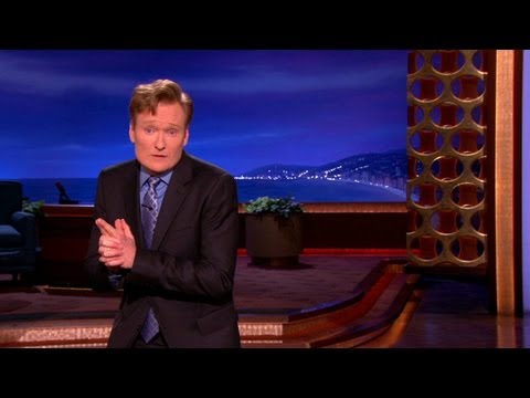 CONAN Monologue  05/14/13