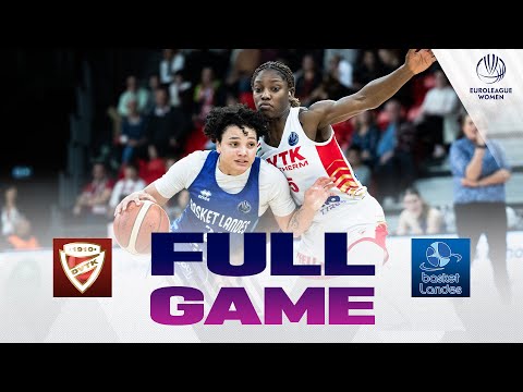 DVTK HUNTHERM v Basket Landes | Full Basketball Game | EuroLeague Women 2024-25