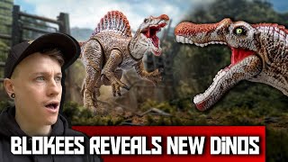 Blokees Reveals new BIG Dinosaurs. Spinosaurus, Indoraptor & More! - Dork Cast 38