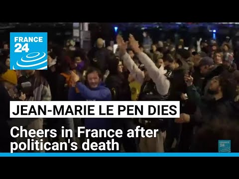 Death of Jean-Marie Le Pen: Cheers in France after politican's death • FRANCE 24 English