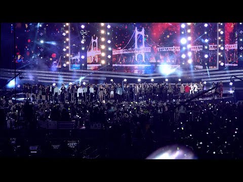 부산원아페 개막 (전멤버 Focused) 엔딩 Ending 돌아와요 부산항에 [4K 직캠]@181020 락뮤직