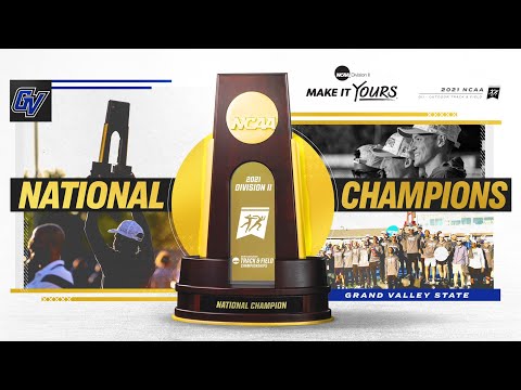 Grand Valley State wins 2021 DII men's outdoor track and field championship