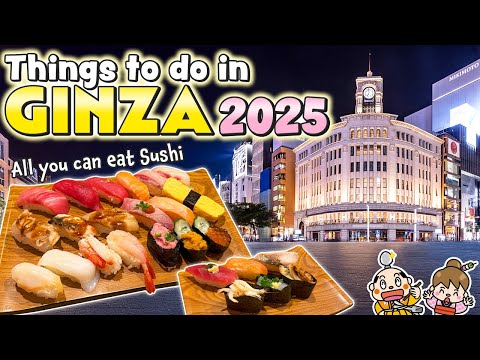 Aktivitäten in Ginza, Tokio, Japan 2025 / All-you-can-eat-Sushi-Restaurant / Japan-Reiseführer