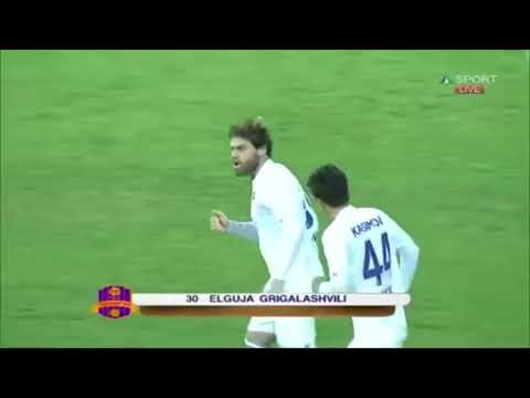 Superliga, 4-tur: So'g'diyona – Qizilqum 1:3. Elguja Grigalashvili birinchi goli (29.03.2018)