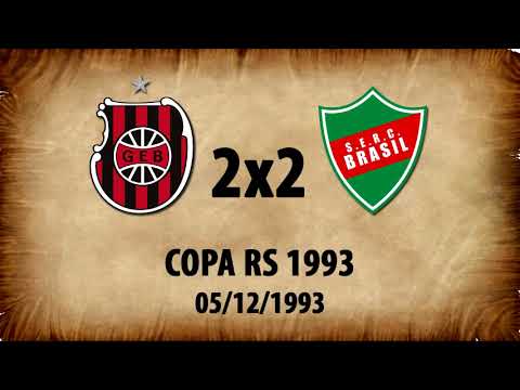 G.E.Brasil 2x2 Brasil-FA - Final Copa RS 1993 - Jogo de ida