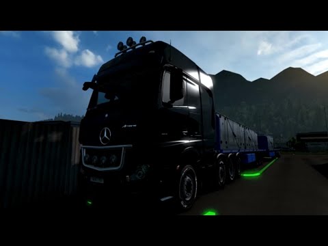 Euro Truck Simulator 2 1.33 Open Beta - Mercedes Actros MP4 - Stavanger to Bergen