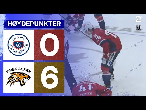 Lørenskog 0 - 6 Frisk Asker - Høydepunkter