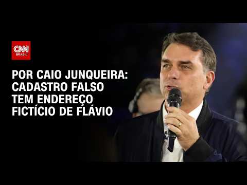 Cadastro falso de Flávio Bolsonaro diz que candidato mora na “Rua dos Bandidos” | CNN PRIME TIME
