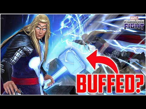 [MFF Hindi] THOR GOT BUFFED IN PRE UPDATE! 0.6% Accumulation, Heal, Chain Hit! - Marvel Future Fight