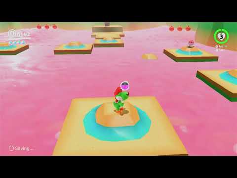 Moon 16-3: Yoshi's Magma Swamp (13), Dark Side | Super Mario Odyssey (NS)