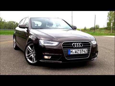 2014 Audi A4 Avant 2.0 TDI Ultra B8 S-Line Facelift 190 HP Test Drive