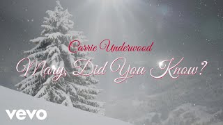 Carrie Underwood Mary, Did You Know?