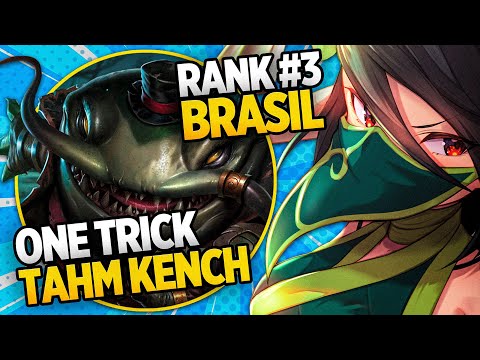 ¿EL TANQUE DEFINITIVO? ¡DUELO de OTPS contra el RANK #3 TAHM KENCH TOP de BR!