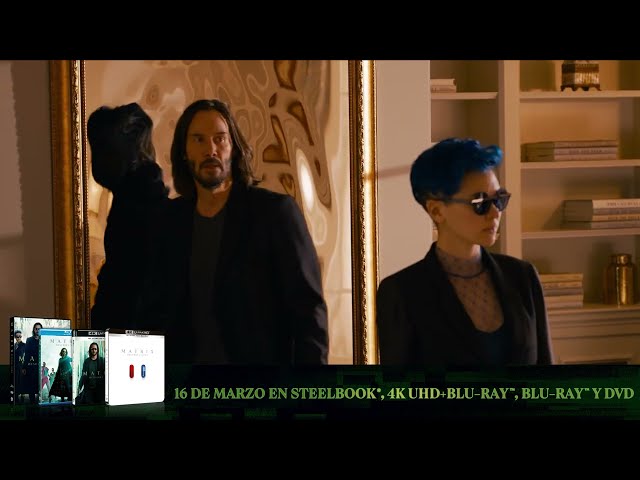 Vídeo relacionado con Matrix Resurrections 4k Ultra-HD + Blu-ray [Blu-ray]