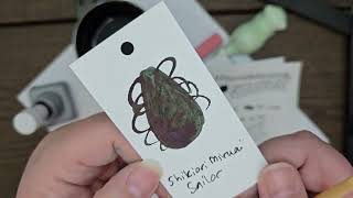 Shikiori Miruai Ink Review Sailor Fountain Pen Ink