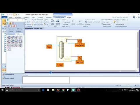 Decane and hexane distillation