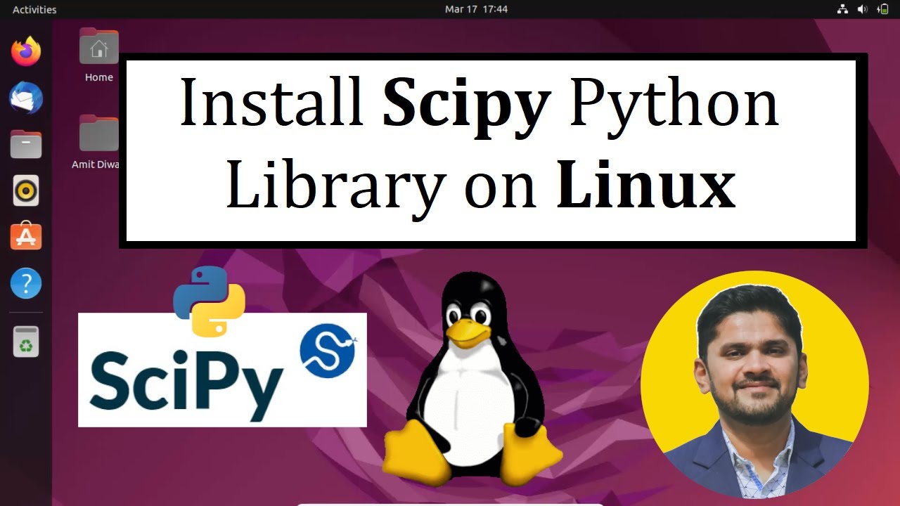 How to install SciPy Python library on Linux | Amit Thinks