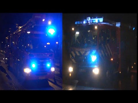 Prio 1 TS 18-7031 HW 18-6951 Gebouwbrand woning (INCI-03) (schoorsteen) De Horst Sliedrecht