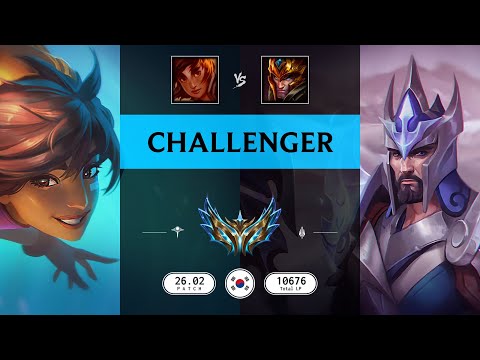 Challenger Match: Over 10.000 LP - KR server Patch 26.02
