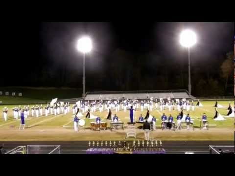 East Meck Marching Eagles at West Stokes Invitational, Oct. 20, 2012