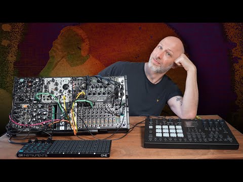 My first live techno performance: improvised grooves