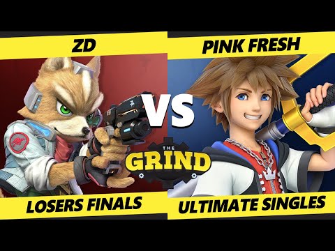 The Grind 159 Losers Finals - ZD (Fox) Vs. Pink Fresh (Sora) Smash Ultimate - SSBU
