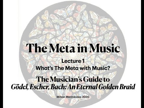 The Meta in Music Lecture 1 - What's the Meta with Music?