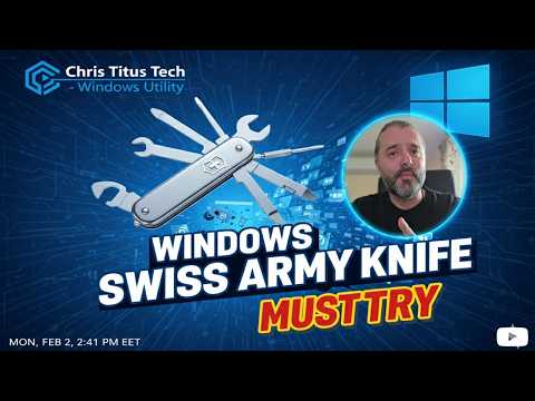 How To: The Windows Swiss Army Knife (Chris Titus Winutil) - Setup & Optimization