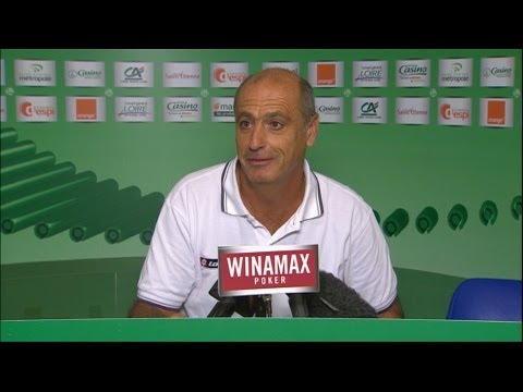 Conférence de presse AS Saint-Etienne - FC Sochaux-Montbéliard (0-1) / 2012-13