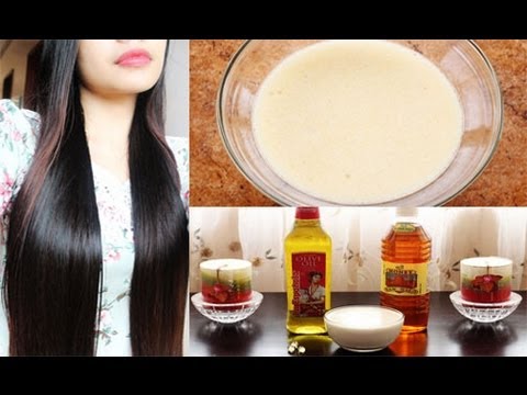 DIY Hair Mask for Frizzy Dry and Damage Hair and Hair Growth